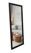 Lustra - Lustro HIT lustro w ramie 20x60 60x20 Czarna rama Lustro w wąskiej ramie - miniaturka - grafika 1
