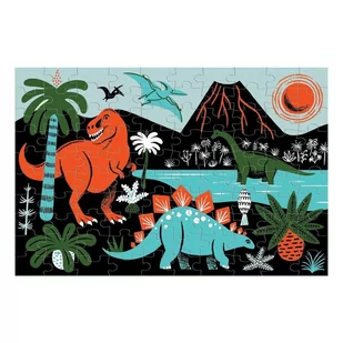 Mudpuppy DINOZAURY puzzle świecące w ciemności 100 el. MP 45720 - Puzzle - miniaturka - grafika 1