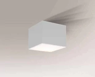 Shilo plafon łazienkowy Suwa GX53 biały IP44 7721 - Lampy sufitowe - miniaturka - grafika 1