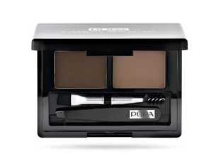 Pupa Pupa Eyebrow Design Set zestaw do makijażu brwi 002 Brown 1,1g - Akcesoria i kosmetyki do stylizacji brwi - miniaturka - grafika 1