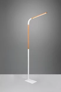 Norris lampa podłogowa 1xLED/11W biała/jasne drewno 445210131 - Lampy stojące - miniaturka - grafika 1