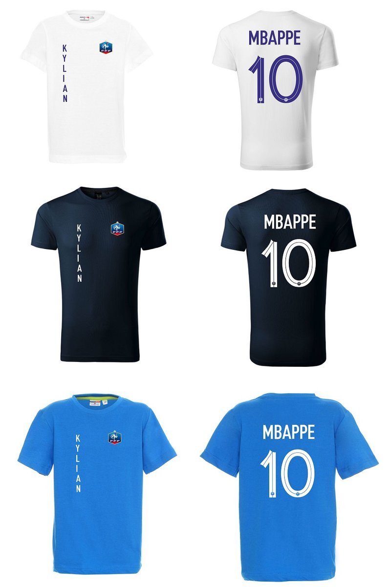 Koszulka Francja KYLIAN MBAPPE 10 jr