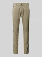 Spodnie męskie - Chinosy o kroju skinny fit z kieszeniami z tyłu - miniaturka - grafika 1