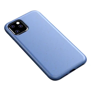 Etui na telefon komórkowy Apple iPhone 11 Pro Max 6,5 cala Ultra Slim Bumper Protective TPU Shockproof Extra Thin Lightweight Slim Blue - Etui i futerały do telefonów - miniaturka - grafika 1