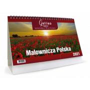 Crux Kalendarz 2021 Biurkowy Galileo Malownicza Polska - praca zbiorowa