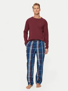 Tommy Hilfiger Piżama UM0UM03423 Kolorowy Regular Fit - Piżamy męskie - miniaturka - grafika 1