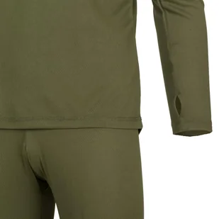 Helikon - Bielizna Termoaktywna - Level 1 - Olive Green - KP-UN1-PO-02 - Bielizna sportowa męska - miniaturka - grafika 5