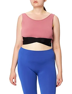 Armani Exchange Damska bluzka Scoop z okrągłym dekoltem, dopasowana, bez rękawów, z elastycznym paskiem, rose, XS - Bluzki damskie - miniaturka - grafika 1