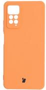 Etui i futerały do telefonów - Bizon Etui Case Silicone Xiaomi Redmi Note 11 Pro/Pro 5G pomarańczowe BCSRN11P5GOR - miniaturka - grafika 1