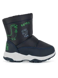 Peppa Pig Śniegowce CM-AW24-335PP Granatowy - Buty dla chłopców - miniaturka - grafika 1