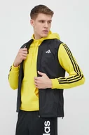 Kamizelki męskie - adidas Performance bezrękawnik sportowy Own the Run kolor czarny przejściowy - miniaturka - grafika 1