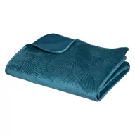 Narzuty - Narzuta na łóżko, poliester, niebieska, 240 x 260 cm - miniaturka - grafika 1