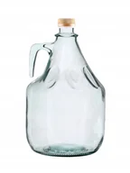 Domowy wyrób alkoholu - Browin Butelka szklana ze szklaną rączką i korkiem 5l, marki bdg5z - miniaturka - grafika 1