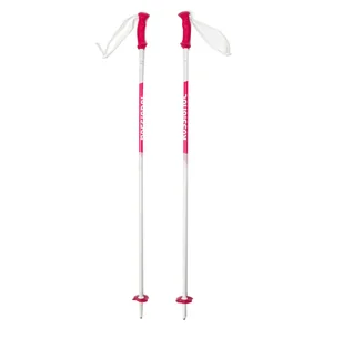 Kije narciarskie dziecięce Rossignol ELECTRA JR różowe RDJ6000  90 cm - Kijki narciarskie - miniaturka - grafika 1