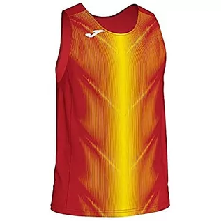 Koszulki męskie - Joma Koszulka męska Olimpia czerwony czerwony/żółty XL 101348.609.XL - grafika 1
