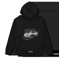 Odzież do sportów motorowych - Czarna bluza z kapturem Mazda RX-7 LEGEND JDM-3XL - miniaturka - grafika 1