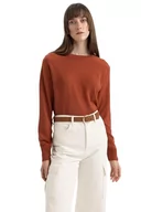 Swetry damskie - DeFacto Damski sweter Tricot, pomarańczowy, XS - miniaturka - grafika 1