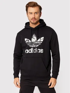 adidas Bluza Camo Series Infill HK2803 Czarny Regular Fit - Bluzy męskie - miniaturka - grafika 1