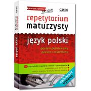 Materiały pomocnicze dla uczniów - Greg Repetytorium maturzysty Język polski Poziom podstawowy Poziom rozszerzony - Monika Borkowska, Katarzyna Ćwiękała, Katarzyna Duda-Kaptur - miniaturka - grafika 1