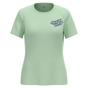 Koszulka damska Odlo ESSENTIAL PRINT T-shirt crew neck s/s - Koszulki sportowe damskie - miniaturka - grafika 1