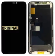 Części serwisowe do telefonów - Oryginalny wyświetlacz LCD Refabrykowany iPhone 11 Pro OLED czarny - miniaturka - grafika 1