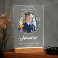 Ramki na zdjęcia - Lampka ramka XL z wydrukiem na szkle akrylowym i podświetleniem LED - miniaturka - grafika 1