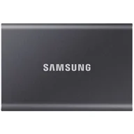 Dyski SSD - Dysk zewnętrzny SSD Samsung T7 4TB Szary (MU-PC4T0T/WW) - miniaturka - grafika 1