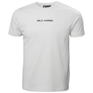 Męska Koszulka z krótkim rękawem HELLY HANSEN CORE GRAPHIC T 53936_823 – Szary - Koszulki męskie - miniaturka - grafika 1