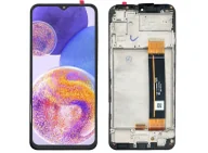 Części serwisowe do telefonów - Wyświetlacz + dotyk do Samsung Galaxy A23 4G A235 RAMKA - miniaturka - grafika 1