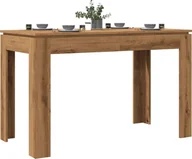 Stoły - vidaXL Stół jadalniany, dąb artisan, 120x60x76 cm - miniaturka - grafika 1