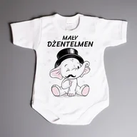 Body dla niemowląt - Mały Dżentelmen - body niemowlęce - miniaturka - grafika 1