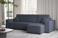Narożniki - Sofa w kształcie L Best narożnik tkanina Abriamo ciemnoniebieski prawy - miniaturka - grafika 1