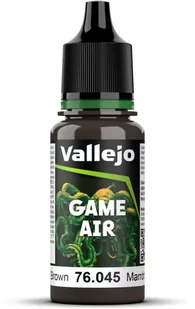 Vallejo 76045 Charred Brown Game Air 18ml - Akcesoria i części modelarskie - miniaturka - grafika 1