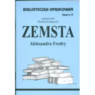 Pomoce naukowe - Zemsta. Biblioteczka opracowań. Zeszyt nr 77 - miniaturka - grafika 1