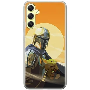 ERT GROUP etui na telefon Samsung A34 5G, case oryginalny i oficjalnie licencjonowany przez Star Wars, wzór Baby Yoda 020, optymalnie dopasowane, plecki z TPU - Etui i futerały do telefonów - miniaturka - grafika 1
