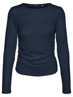 Bluzki damskie - Vero Moda Bluzka w kolorze czarnym - miniaturka - grafika 1