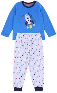 Niebieska piżama z rakietą - Moda i Uroda OUTLET - miniaturka - grafika 1