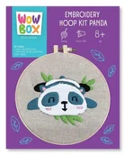 Zabawki kreatywne - Wow Box. Zestaw do haftowania Panda - TM Toys - miniaturka - grafika 1