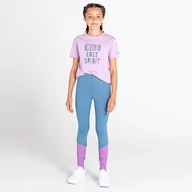 Legginsy - Dare 2b - Dziecięce Legginsy Crystalize Szary, Rozmiar: 15-16 lat - miniaturka - grafika 1