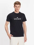 Koszulki męskie - 4F T-Shirt 4FSS23TTSHM539 Granatowy Regular Fit - miniaturka - grafika 1