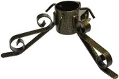 Stojaki choinkowe - Stojak choinkowy metalowy złoty 1,6 kg - miniaturka - grafika 1