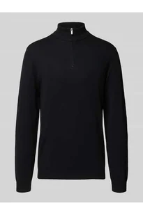 Bluza z kołnierzem o kroju regular fit z mieszanki bawełny i wiskozy model LOUI - Only & Sons - Bluzy męskie - miniaturka - grafika 1