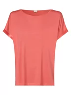 Piżamy damskie - Mey - Damska koszulka od piżamy, wyrazisty róż - miniaturka - grafika 1