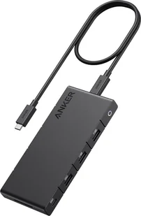 HUB USB Anker Hub 364 USB-C Dual Display 10w1 2x4K HDMI eth czarny - Huby USB - miniaturka - grafika 1