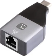 Adaptery i przejściówki - Adapter USB Techly TECHLY Adapter USB-C M auf RJ45 F Ethernet 1000Mbps - miniaturka - grafika 1
