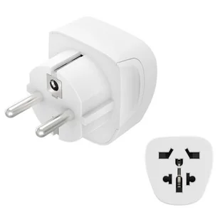 Adapter podróżny HAMA Basic 223456 (Świat - Europa) - Gniazdka elektryczne - miniaturka - grafika 1