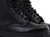 Botki męskie - Dr.Martens Black Smooth Mono 1460-14353001 41 - miniaturka - grafika 1