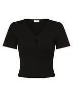 Koszulki i topy damskie - Noisy May - T-shirt damski  Maya, czarny - miniaturka - grafika 1
