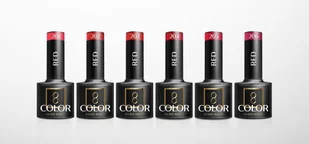 OCHO NAILS Lakier hybrydowy red 204 -5 g - Lakiery hybrydowe - miniaturka - grafika 8