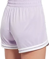 Spodenki damskie - Reebok Damskie szorty treningowe z wysokim stanem, fioletowa Oasis, L, Fioletowa Oasis, L - miniaturka - grafika 1